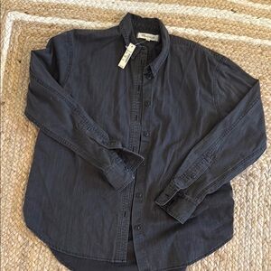 Madewell Black Casual Button Down Shirt